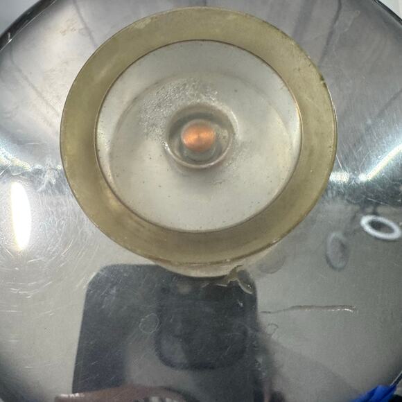 Revere Ware Set 3 Stainless Steel Canisters MCM Lucite Tops Storage Stackable - Picture 15 of 16